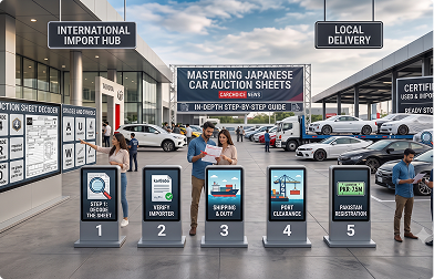 How to read a used car's auction sheet like a pro