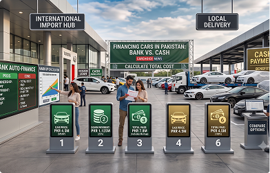 Car financing in Pakistan: bank loan vs. cash — what's cheaper?